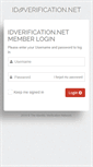 Mobile Screenshot of idverification.net